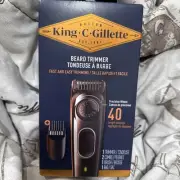 King C Gillette Beard Trimmer 40 Length Settings