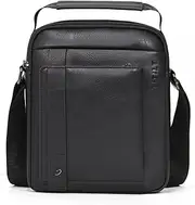 [TITILT] PU Leather Crossbody Shoulder Messenger Bag, Multiple Compartments