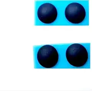WATIPUNO Replacement Bottom Rubber Feet Fit for Microsoft Surface Laptop 3 4 5 Bottom Case Rubber Strips Pads 1867 1868 1872 1873 1950 1951 1952 1953 1978 1979 Laptop (Black)
