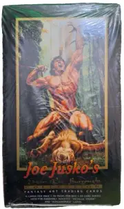 JOE JUSKO'S EDGAR RICE BURROUGHS TRADING CARD SEALED BOX- 1994