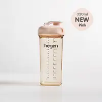 在飛比找PChome24h購物優惠-hegen 金色奇蹟PPSU多功能方圓型寬口水瓶 330ml