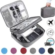 Waterproof Digital Electronic Portable USB Data Line Charger Plug Storage Bag