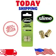 Slime Presta To Schrader (Standard) Bicycle Valve Adapter Pump Connector