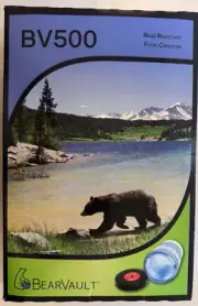 BEAR VAULT BV500 - Bear Canister for Backpacking - 7 DAY CAPACITY - NEW IN BOX