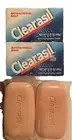 2 x 3.25 oz CLEARASIL MEDICATED ANTIBACTERIAL CLEANSER BAR SOAP ~ VINTAGE