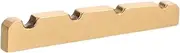 Alasum Bass Guitar Nut Replacement 4 String Flat Bottom Nut for Electric Bass Musical Instrument Accessories
