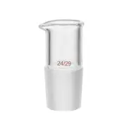 24/29,Liquid Pour Adapter Matching Flask,Glass Ground Joint,Laboratory Glassware
