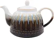 Lesser & Pavey Elements Reactive Glaze Teapot | Ceramic Stoneware Tea Pot with Modern Finish | Stylish Kitchen Tableware | Contemporary Home Accessory for Serving Tea