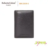 在飛比找蝦皮購物優惠-諾貝達Roberta Colum 鱷魚紋真皮皮夾 名片夾 R