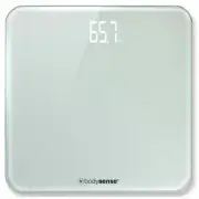 Bodysense Weight Only Bathroom Scales with 180kg Capacity in White 60600