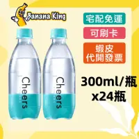 在飛比找蝦皮購物優惠-🍌香蕉王🍌泰山 Cheers mini氣泡水300ml 24