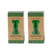 240 Dog Poo Bags Pet Waste Compostable Eco Friendly Biodegradable - 16 Rolls