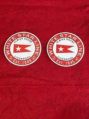WHITE STAR LINE, ALBION HOUSE, LIVERPOOL 1845, NEW STICKERS! REALLY POPS! NICE!