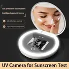 Compact Mirror with UV Camera for Sunscreen Test Pocket Size Handheld} &] △{ н■
