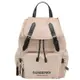 BURBERRY 8021264 THE RUCKSACK 翻蓋束口後背包.粉芋