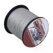 Spider 100M-2000M Grey Power PE Dyneema Braided Fishing line Thread 10LB-500LB