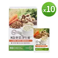 在飛比找momo購物網優惠-【聯華食品 KGCHECK】KG高纖燕麥餐-野菜淨化餐(10