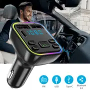 Bluetooth Radio Car Kit Wireless FM Transmitter Dual USB Charger MP3 Player LR