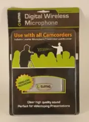 Sima SDW-150 Wireless Microphone System for Digital Camcorders New Factory Seal