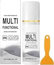 Sticker Remover | 60ml Soften Glue Remover for Car Paint - Rapid Home Cleaning Supplies with Scraper Spray Non-Scratch Automotive Cleaner for Vehicles Fiberglass Tape