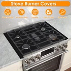 Stove Top Protector Covers Set Reusable Burner Covers Heat-Resistant Gas toZgg