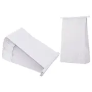 50 Pcs Vomit Bags White Throw Bags for Motion Morning Sickness and3054