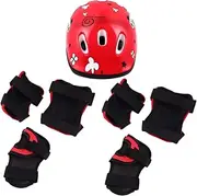 Totority Protective Gear Durable Helmet and Knee Pads for Cycling Skateboarding and er Skating Comfortable and Ventilated Protection for Active