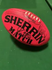 Sherrin Afl Signed Football Adelaide Crows Legends