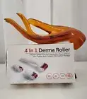 FOUR IN ONE NEEDLE DERMA ROLLER FOR FACE, NECK & DECOLETTE. ANTI- AGING. $34.00