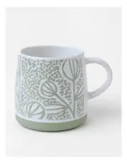 Emma Stenhouse Nurture Mug Set of 2 in Sage Green