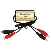 Ground Loop Noise Isolator, Amplifier Noise Filter for Car Audio and Home Ste...