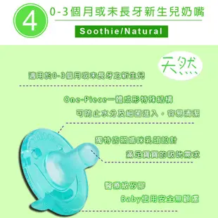 Philips 香草奶嘴 美國 新生兒安撫奶嘴 飛利浦 NICU Soothie 3號 4號 5號 奶嘴 打洞 0395