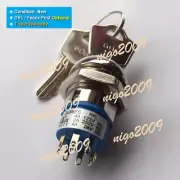 1PC New E158071 8-pin 3-gear AC250V/2A Key Switch Fit for JD S Series PAT