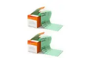 2x 25pc Full Circle Plastic Fresh Air Compostable Waste Bags Garbage Storage GRN