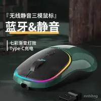 在飛比找蝦皮購物優惠-三模type-c接口無綫藍芽滑鼠 ipad蘋果筆電無線滑鼠可