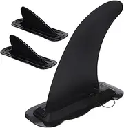 Stable Paddleboard Fins 3 Large for Tracking Made of PVC Durable for Surfing Sports