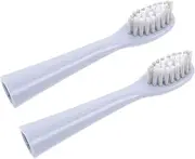 LALADEFIEE 2pcs Toothbrush Replacement Brush Heads Soft Bristles for Gentle Cleaning Compatible Electric Toothbrush Heads
