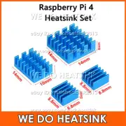 Raspberry Pi 4 4b Model B Aluminum Heatsink Kit With Thermal Adhesive Tape / Pad