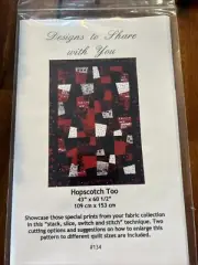 Hopscotch Too Quilt Pattern Designs To Share #134