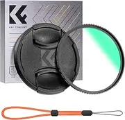 K&F Concept 37mm MCUV Lens Filter with Lens Cap K-Series for Camera Lens Protection Filter 18-Layer Multi Coated