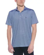 TailorByrd Micro Stripe Printed Performance Shirt