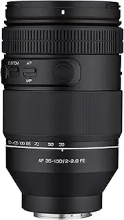 Samyang F2.0/F2.8 AutoFocus Full Frame Camera Lens for Sony FE, 35-150 mm Focal Length
