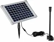 50W Solar Powered Fountain Water Pump with Solar Panel Kit