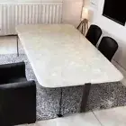 White Quartz Stone Countertop Kitchen Countertop/Slab Dining Table