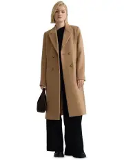 [Oxford] Aria Wool Coat in Camel