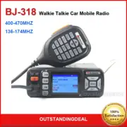BJ-318 Walkie Talkie Dual Band Mini Car Mobile Radio 25W 400-470MHZ & 136-174MHZ
