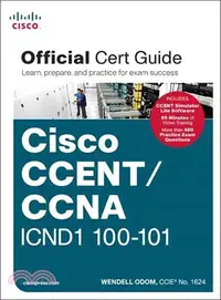 在飛比找三民網路書店優惠-Cisco CCENT/CCNA ICND1 100-101