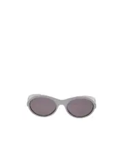 Givenchy Eyewear Oval Frame Sunglasses 55 White