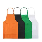 Plain Apron Bib Washable Washable Waiter Pocket Butcher Chef Kitchen Cooking