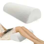 Half Moon Bolster Pillow - Perfect for Legs, Knees, Lower Back, Ankle and Hea...
